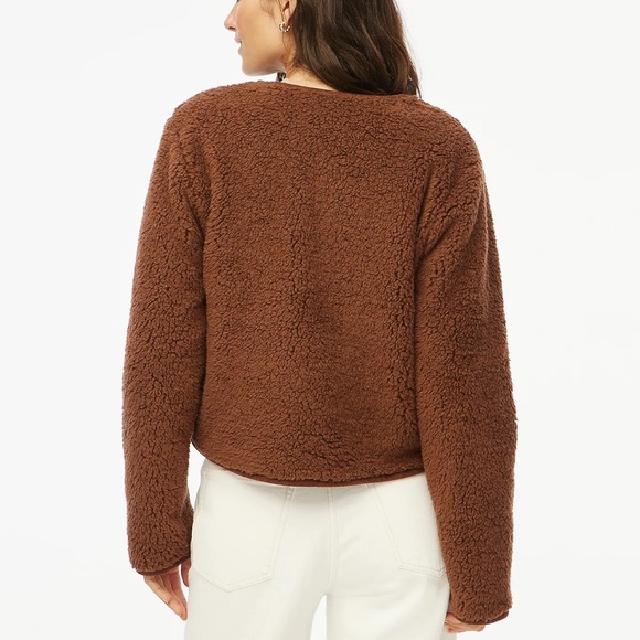 NWT J. Crew Factory Sherpa Lady Jacket - XXL - Picture 3 of 4